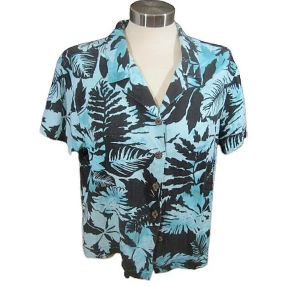 JAMAICA BAY Tropical Hawaiian Shirt - XL - EVC